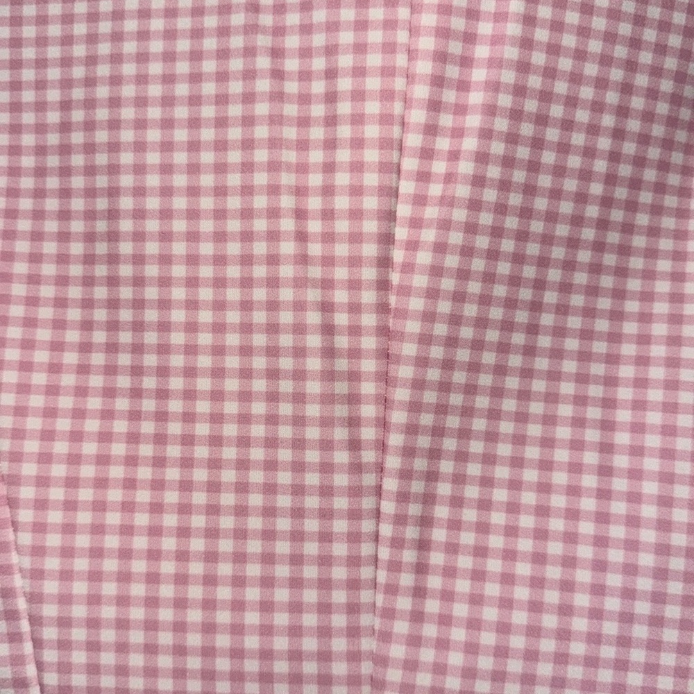 Amber x Meshki gingham white & pink blazer jacket.
Small. NWOT. - Picture 7 of 9